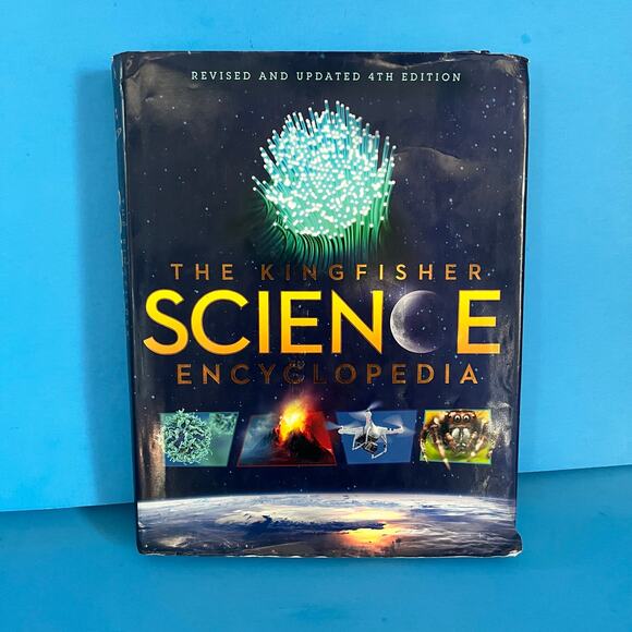 The Kingfisher Science Encyclopedia 4th Edition 2017 Hardcover STEM Reference - Picture 1 of 8